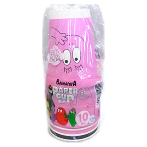 【数量限定】日本デキシー　バーバパパ断熱紙カップ１０個２７０ｍｌ