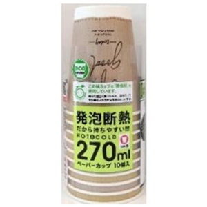 日本デキシー　断熱カップクラフト270ml 10個入