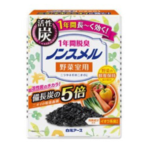 白元アース　ノンスメル　野菜室用置き型　１年間脱臭　２０ｇ