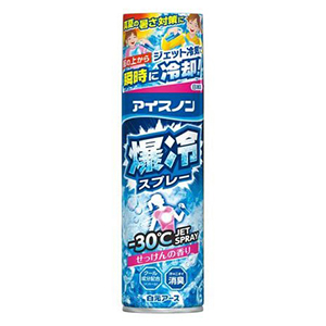 白元アース　爆冷スプレー　せっけんの香り 大容量３３０ｍｌ