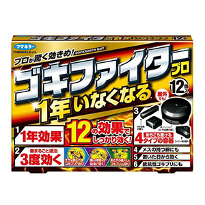 フマキラー　ゴキファイタープロ１２個