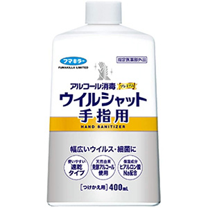 フマキラー　ウイルシャット手指用つけかえ４００ｍｌ