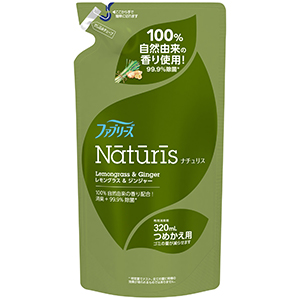 Ｐ＆Ｇ　ファブリーズ　ナチュリス　レモングラス＆ジンジャー　つめかえ３２０ｍｌ