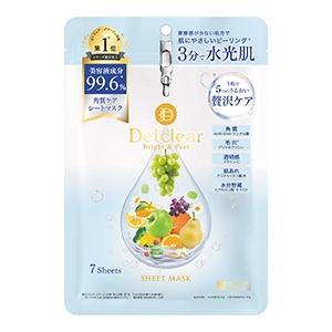 明色化粧品　DETクリア ブライト＆ピール シートマスク７枚