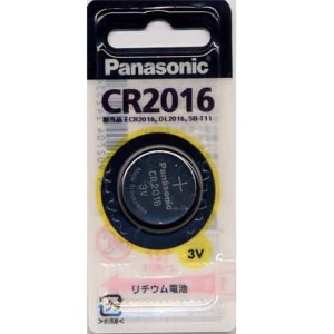 パナソニック　コイン形リチウム電池　ＣＲ２０１６Ｐ
