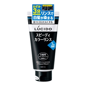 マンダム　ルシード スピーディカラーリンスナチュラルブラックメンズ用１６０ｇ