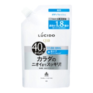 マンダム　ルシード 薬用デオドラントボディウォッシュ ノンメントール ハーバルシトラスつめかえ大容量６８４ｍｌ