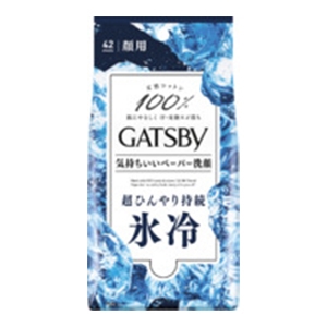 マンダム　ギャツビー　フェイシャルペーパーアイスタイプ 徳用４２枚
