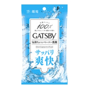 マンダム　ギャツビー　フェイシャルペーパー 顔用 １５枚