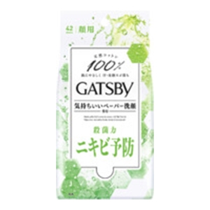 マンダム　ギャツビー　フェイシャルペーパー 薬用アクネケア 徳用４２枚