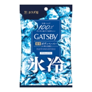 マンダム　ギャツビー　アイスデオドラント 薬用ボディペーパー アイスシトラス １０枚