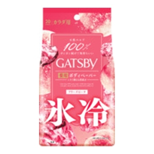 マンダム　ギャツビー　アイスデオドラント 薬用ボディペーパー フリーズピーチ ３０枚