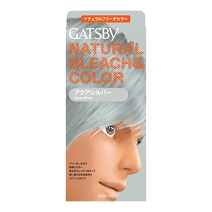 マンダム　ギャツビー　ナチュラルブリーチカラー アクアシルバー　１組
