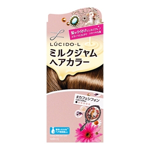 マンダム　ルシードエル　ミルクジャムヘアカラー　カフェシフォン１組