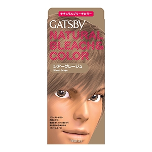 マンダム　ギャツビー　ナチュラルブリーチカラー シアーグレージュ