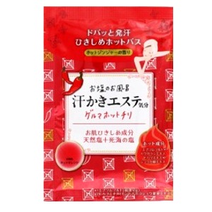 マックス　汗かきエステ気分　ゲルマホットチリ　ホットジンジャーの香り分包35g