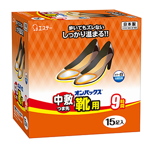 エステー　オンパックス　中敷つま先靴用１５個