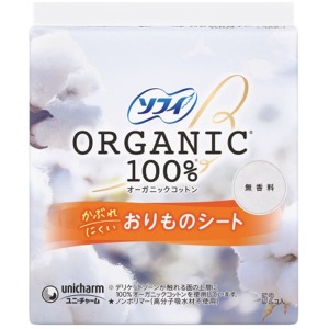 ユニチャーム　ソフィ　パンティライナーおりものシートオーガニック無香料５２枚
