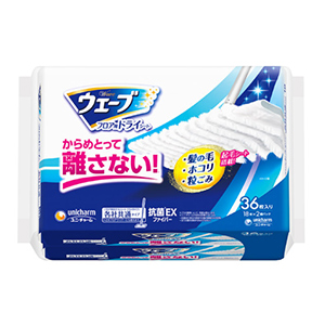 ユニチャーム　ウェーブ　ドライシート３６枚
