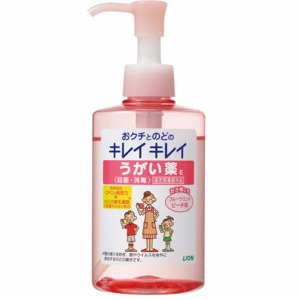 ライオン　キレイキレイ うがい薬　フルーツミントピーチ味２００ＭＬ