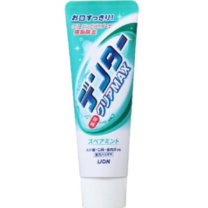ライオン　デンター　クリアＭＡＸ　スペアミント　タテ型　１４０ｇ