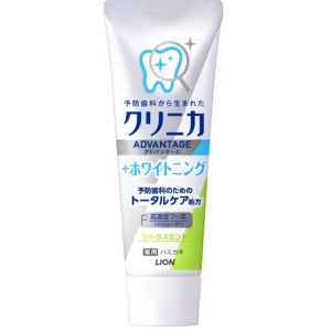 ライオン　クリニカ アドバンテージ+ホワイトニング ハミガキ シトラスミント１３０ｇ