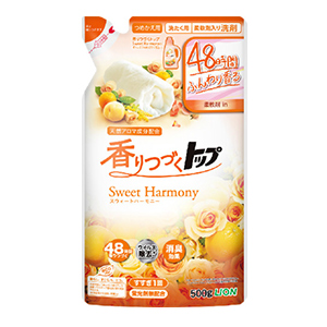 ライオン　香りつづくトップ　ＳｗｅｅｔＨａｒｍｏｎｙ　つめかえ５００ｇ