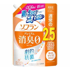 ライオン　ソフラン　プレミアム消臭　アロマソープの香り　つめかえ用特大９５０ｍｌ