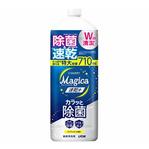 ライオン　チャーミーマジカ速乾＋（プラス）カラッと除菌レモンの香りつめかえ用大型７１０ｍｌ