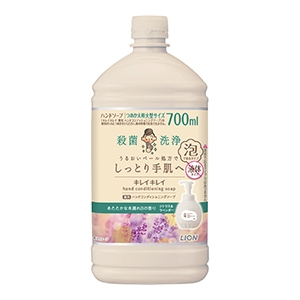 ライオン　薬用ハンドコンディショニングソープ　あたたかな木漏れ日の香りシトラス＆ラベンダー　つめかえ用大型７００ｍｌ