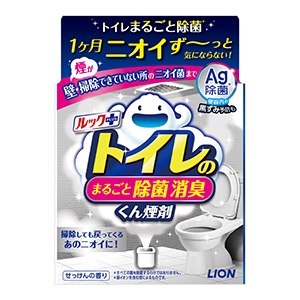 ライオン ルックプラス　トイレのまるごと除菌消臭くん煙剤　１個
