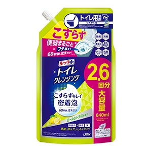 ライオン　ルックプラス　トイレクレンジング　クールシトラスの香りつめかえ６４０ｍｌ