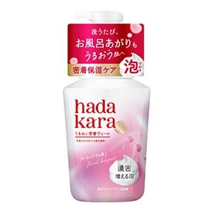 ライオン ハダカラ hadakara モイストボディケアソープ フローラルブーケの香り 泡タイプ 本体５４０ｍｌ