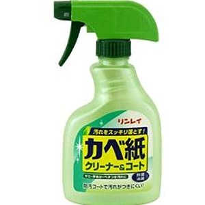 リンレイ　カベ紙クリーナー＆コート ４００ＭＬ　本体