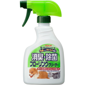 リンレイ リビングわんにゃん 消臭・除菌フローリングクリーナー 400ml
