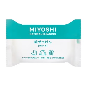 ミヨシ石鹸　純せんたく用石鹸　固形　１Ｐ１９０Ｇ