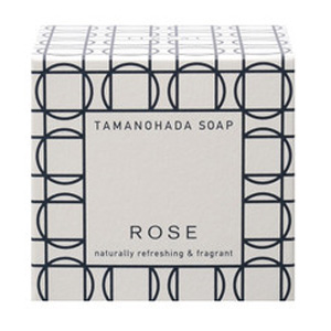 玉の肌石鹸　TAMANOHADA　ソープ ローズ 125g