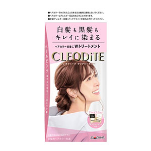 ダリヤ　クレオディーテ　クリアリーカラーペールピンク乳液タイプ白髪用１セット