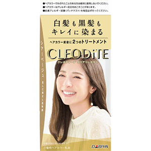 ダリヤ　クレオディーテ　クリアリーカラー　シアーベージュ１個　乳液タイプ白髪染め