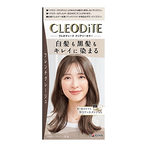 ダリヤ　クレオディーテ クリアリーカラー（白髪用） フレンチグレージュ１セット