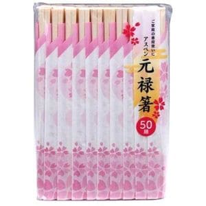 大和物産　 新いずみ アスペン 元禄箸 50膳