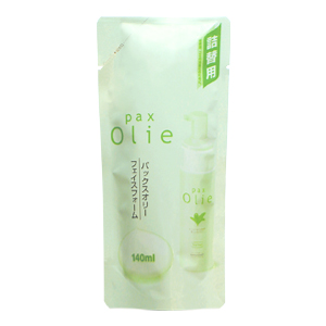 太陽油脂　パックスオリーフェイスフォーム　つめかえ１４０ｍｌ
