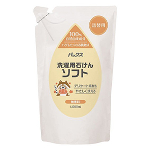 太陽油脂 パックスナチュロン 洗濯用石けんソフト詰替用 １Ｌ　1個