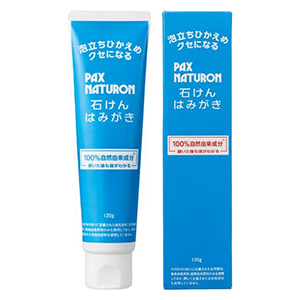 太陽油脂　パックスナチュロン 石けんはみがき120g
