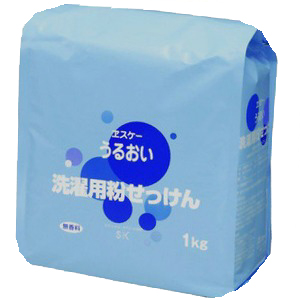 エスケー石鹸　うるおい 洗濯用粉せっけん 詰替用　1kg