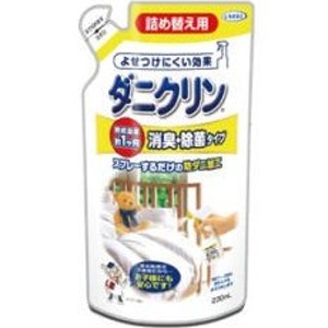 ＵＹＥＫＩ　ダニクリン　消臭除菌タイプ　詰替　防虫加工用スプレー２３０ＭＬ