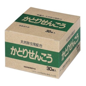 紀陽除虫菊　キントビ 蚊とり線香 ピレスラムＡ ３０巻　箱