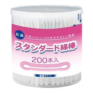 コットンラボ　スタンダード綿棒２００本