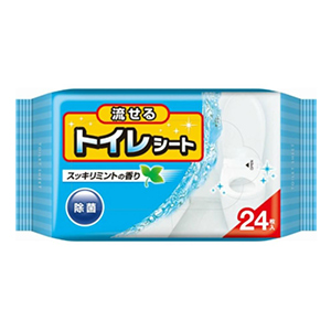 コットンラボ　流せるトイレシート２４枚