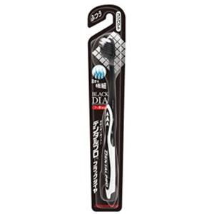 ジャックス　デンタルプロ デンタルプロ ブラックダイヤ 超極細毛 コンパクト ふつう １本
